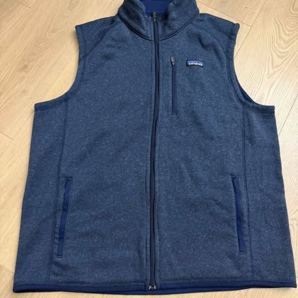 Patagonia Men’s Better Sweater Vest Blue size XXL